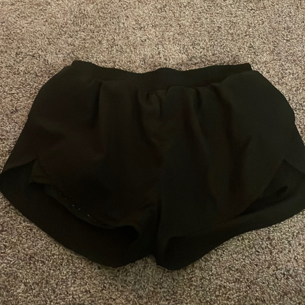 Black Athletic Shorts FITS SMALL